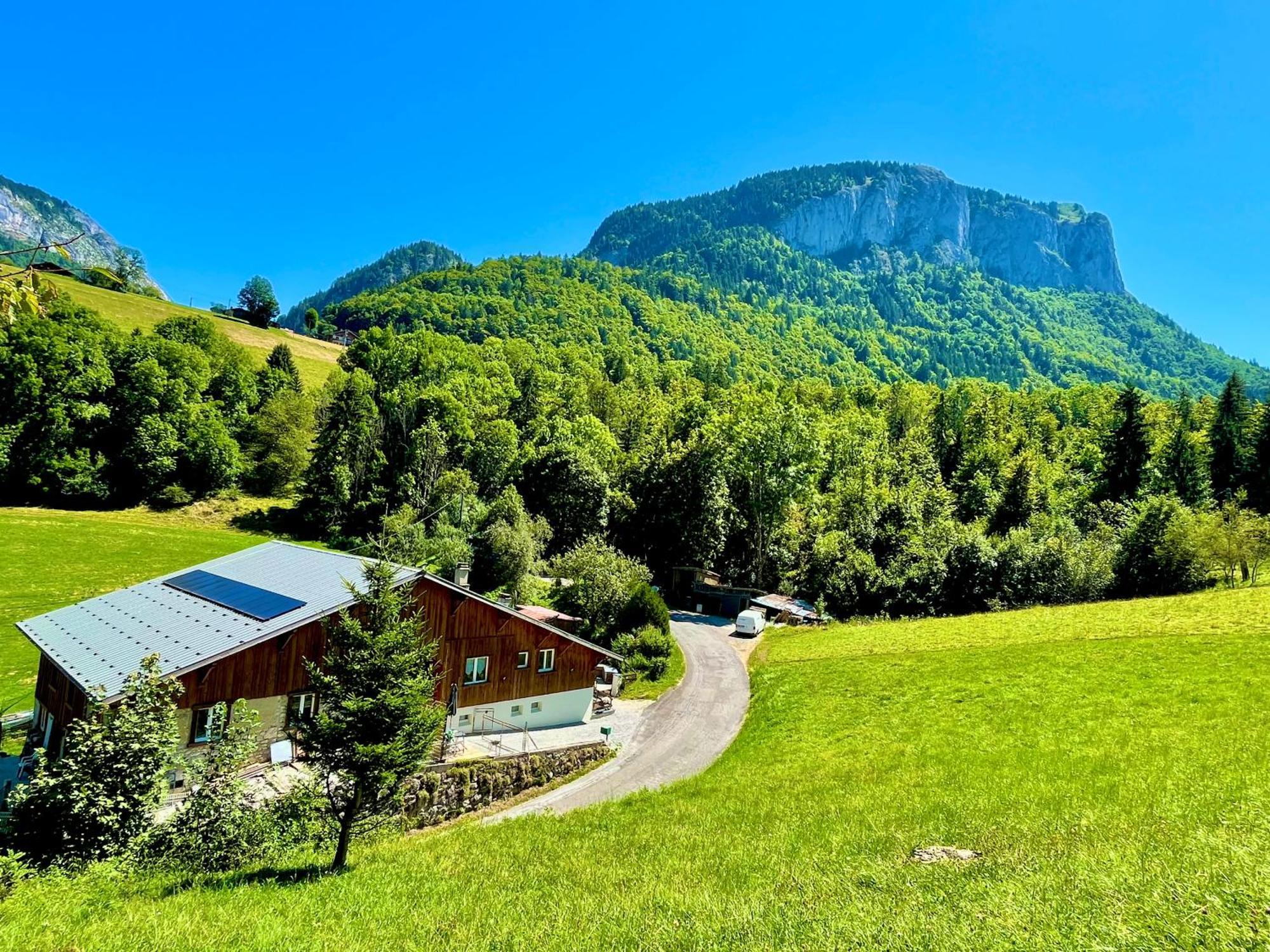 Appartement Dans Maison Familiale Bellevaux Exteriér fotografie